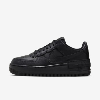 Nike Air Force 1 Shadow - Női Utcai Cipő - Fekete/Fekete/Fekete